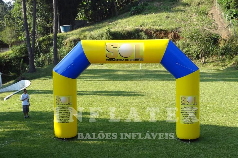 Portal inflável ou Pórtico inflável