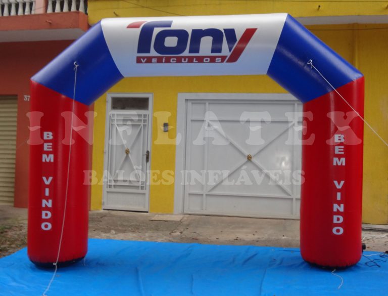 Portal inflável ou Pórtico inflável