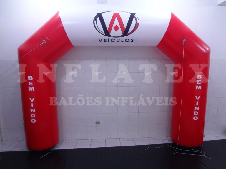 Portal inflável ou Pórtico inflável
