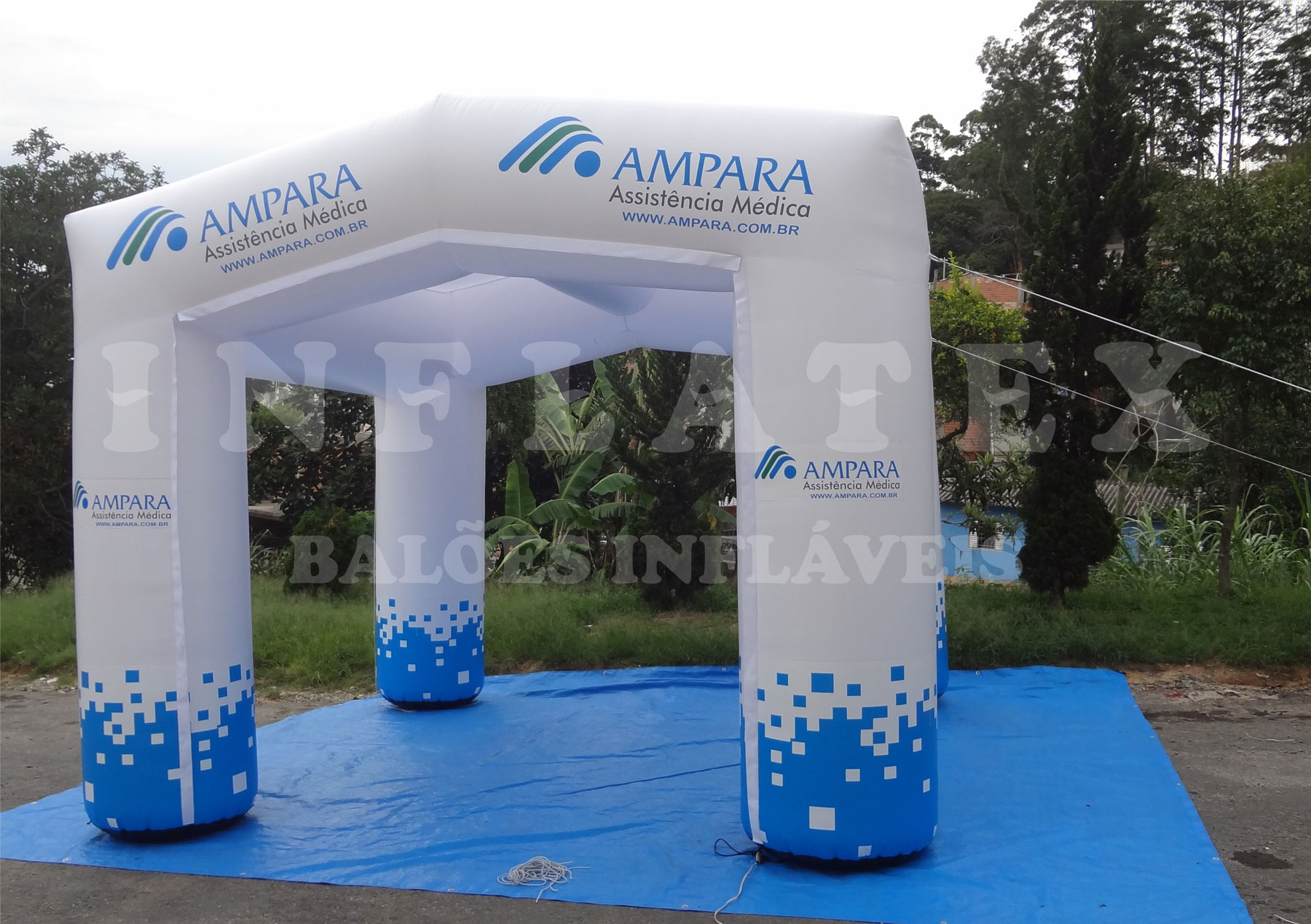 Tenda inflável Ampara